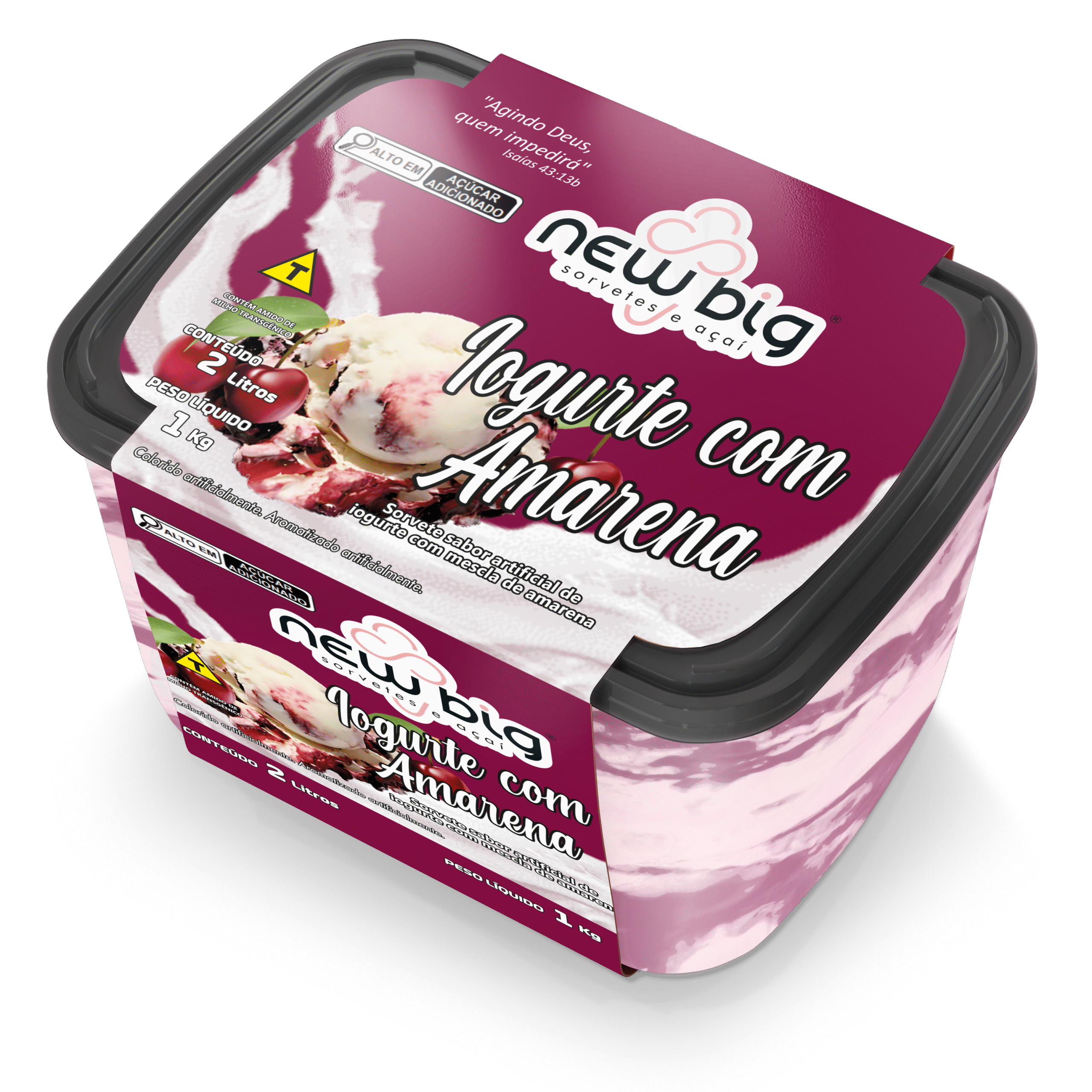 Iogurte com Amarena