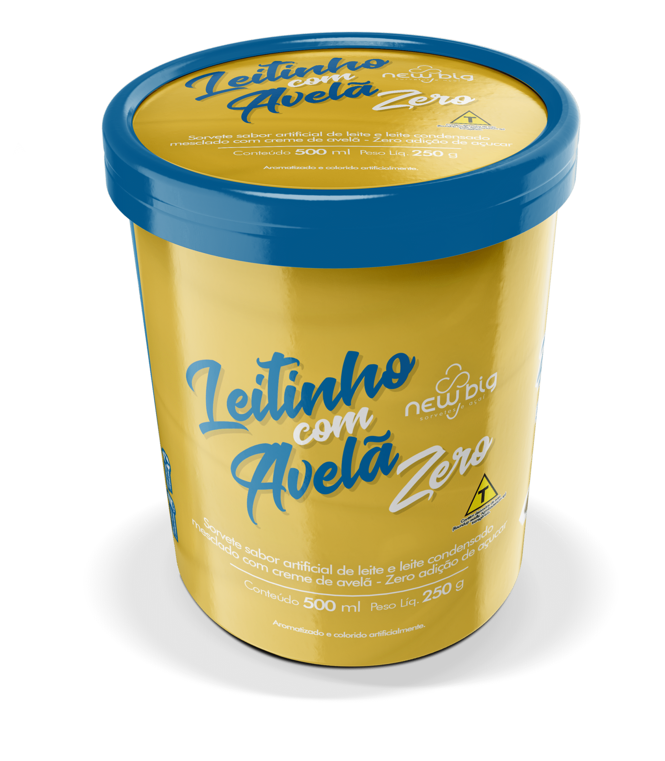 Leitinho com avelã ZERO